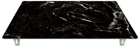 'Black Marble' Design Tempered Glass Instant Counter gallery