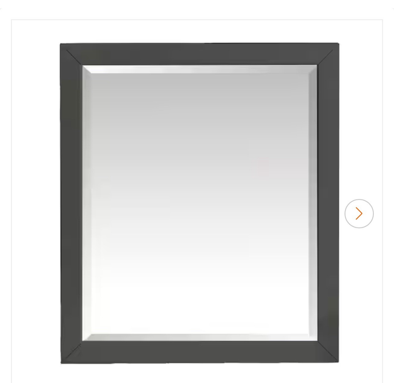 Home Decorators Collection Windlowe 28 in. W x 32 in. H Rectangular Wood Framed gallery