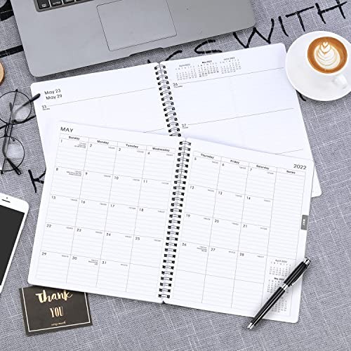 2022 Planner - Weekly & Monthly Planner 2022, Jan 2022- Dec 2022, 8" x Gray gallery