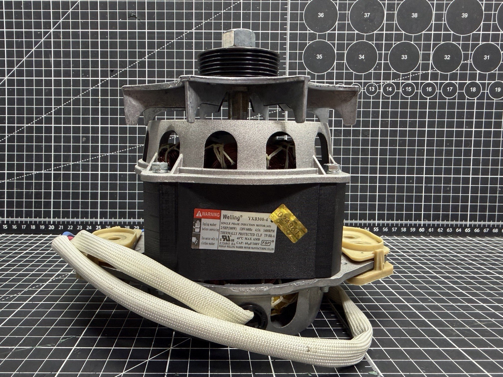 Frigidaire Insignia Washer Motor P# 5304511356 11002012000022 YXB300-4 gallery