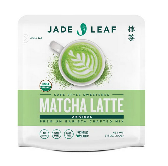 Jade Leaf Matcha, Organic Japanese Matcha Latte Mix, Powdered Tea, 3.5 Oz gallery