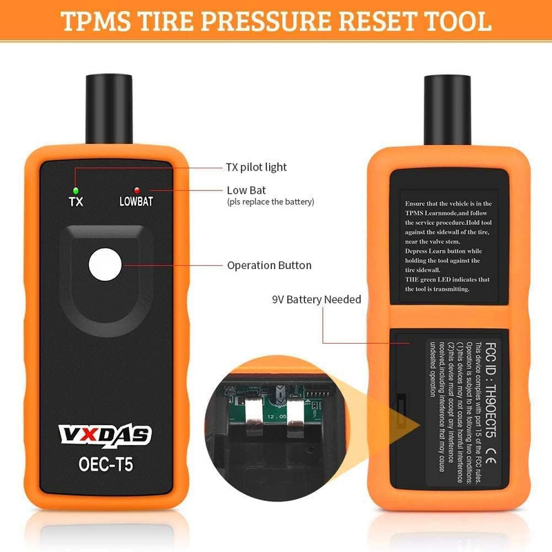 TPMS Relearn Tool Only for GM Vehicles (2006-2024 Chevy/Buick/Gmc/Opel/Cadillac) gallery