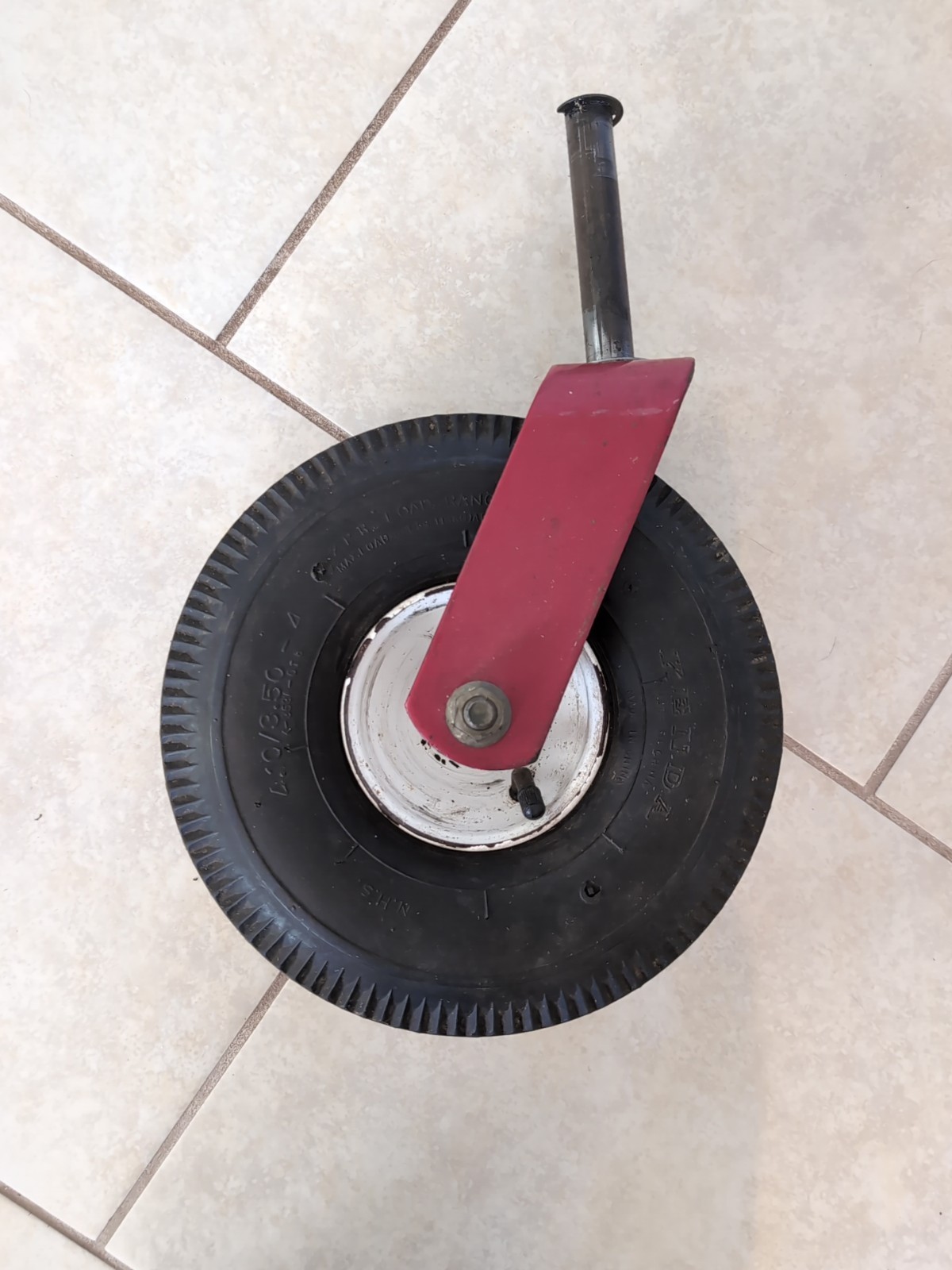 Toro TimeCutter Z5000 Caster Wheel Fork 410/350x4 105-1943 105-3471 108-7851-01 gallery