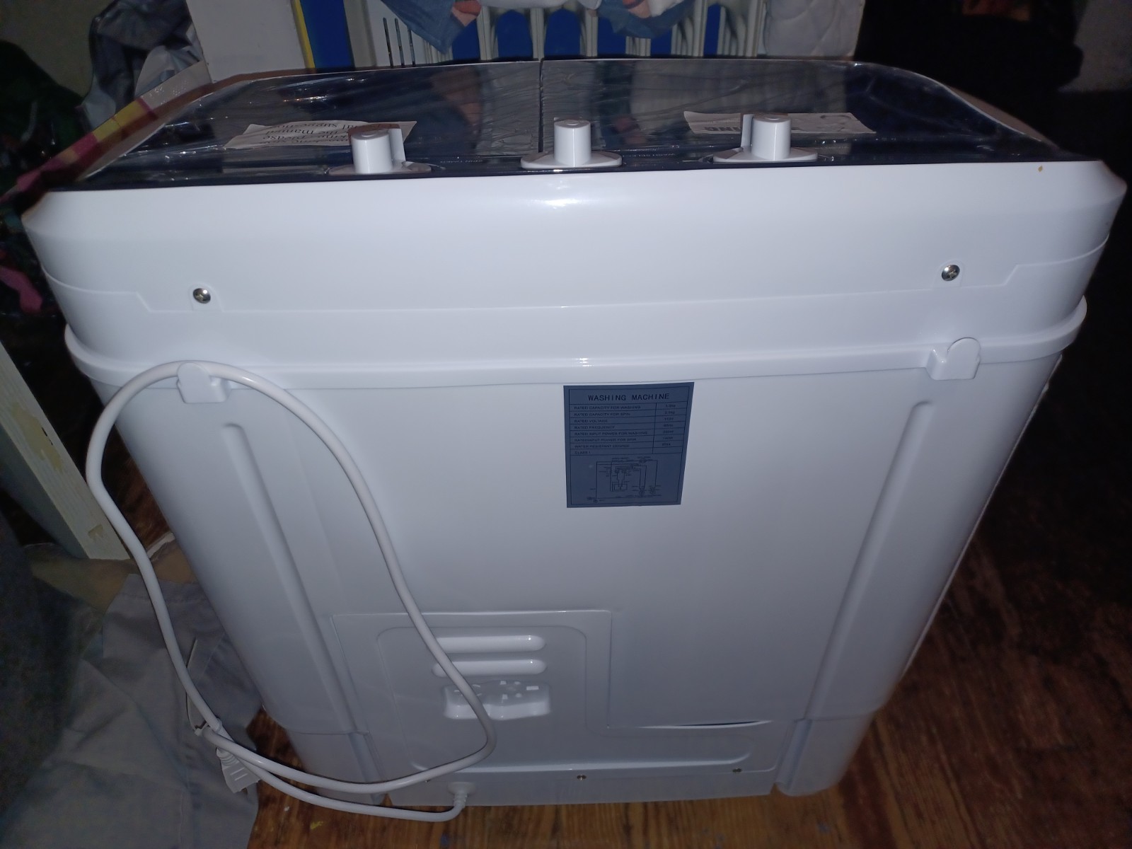 Pataku Portable Compact Mini Washing Machine Spin Dryer Combo gallery