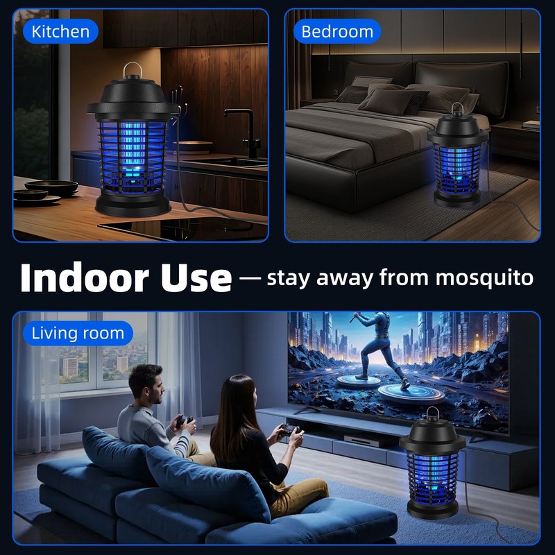 Electronic Bug Zapper Mosquito Killer Fly Trap Lamp,Electronic Fly Insect Trap gallery