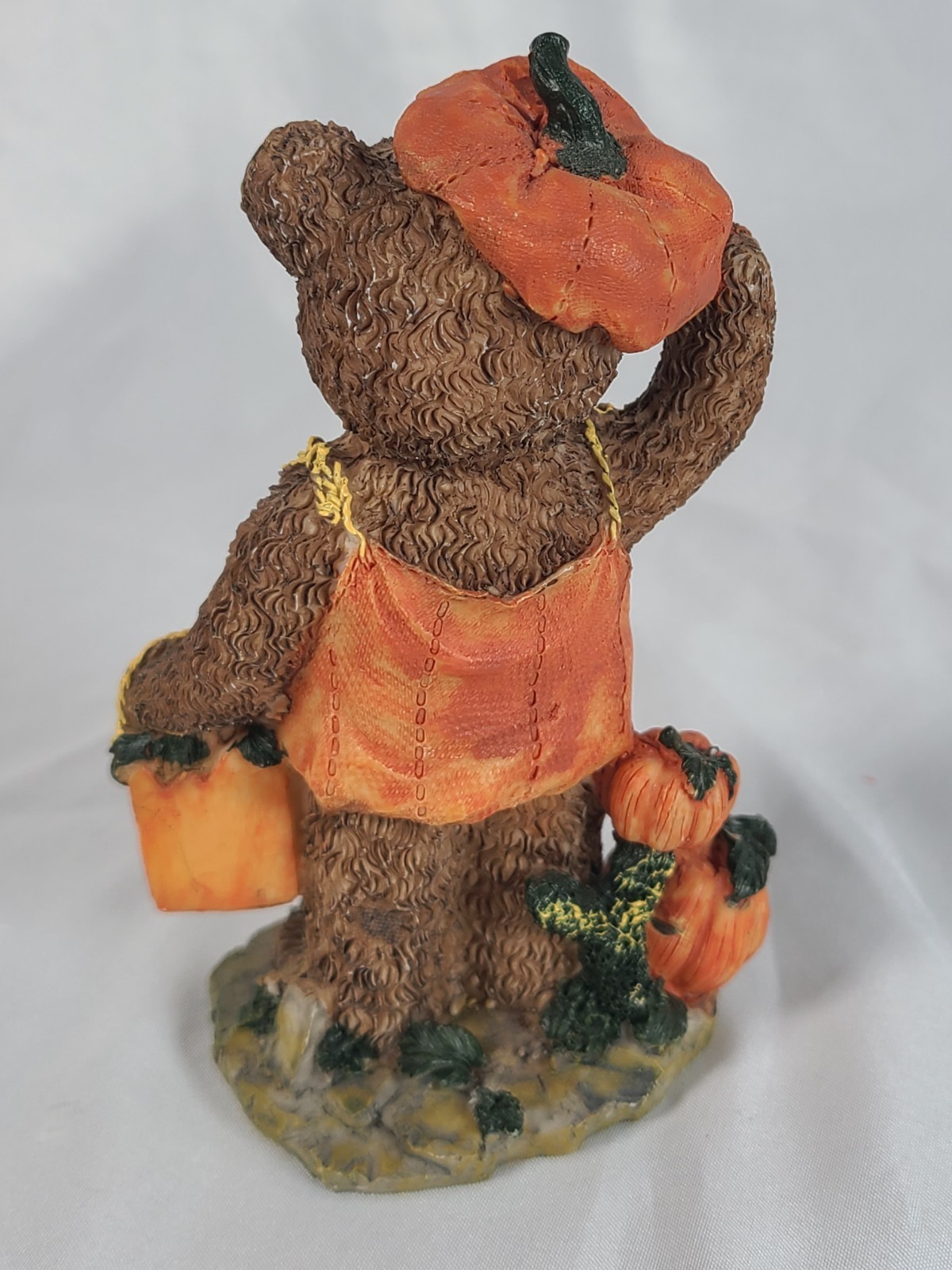 K's Collections Cute Halloween Bear Pumpkin Costume Jack-O-Laterns 5" Tall gallery