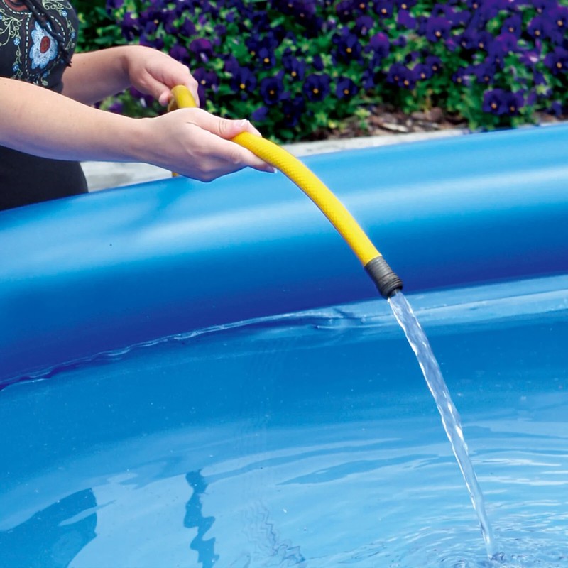 SUMMER WAVES 12 FT QUICK SET RING ROUND ABOVE GROUND SWIMMING POOL *DM gallery