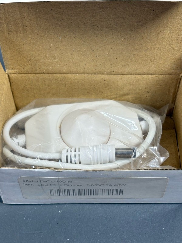 Eco Light LC-OL-10DIM 24V DC LED Inline Dimmer 2A 48W Adjustable Controller gallery