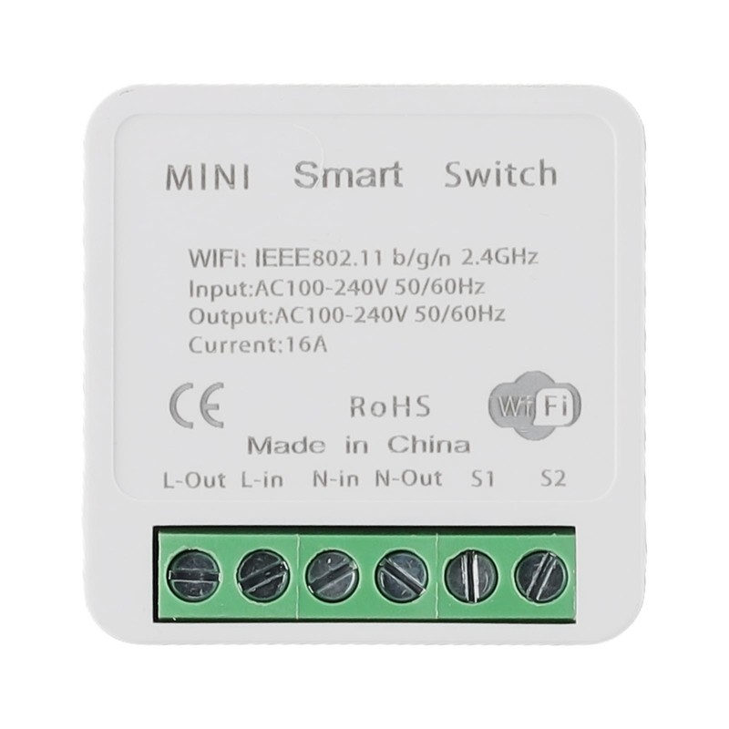 Smart WiFi Light Switch with Timer Function No Hub Required 2 Way Control 16A gallery