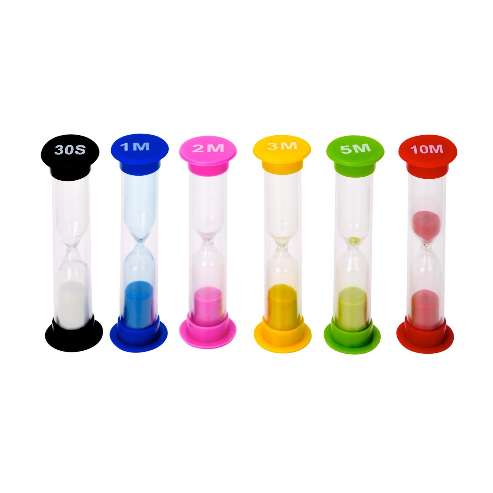 Plastic Sand Timer Sandglass Hourglass Sand Clock Timer 30 sec, 1 min, 2 mins... gallery
