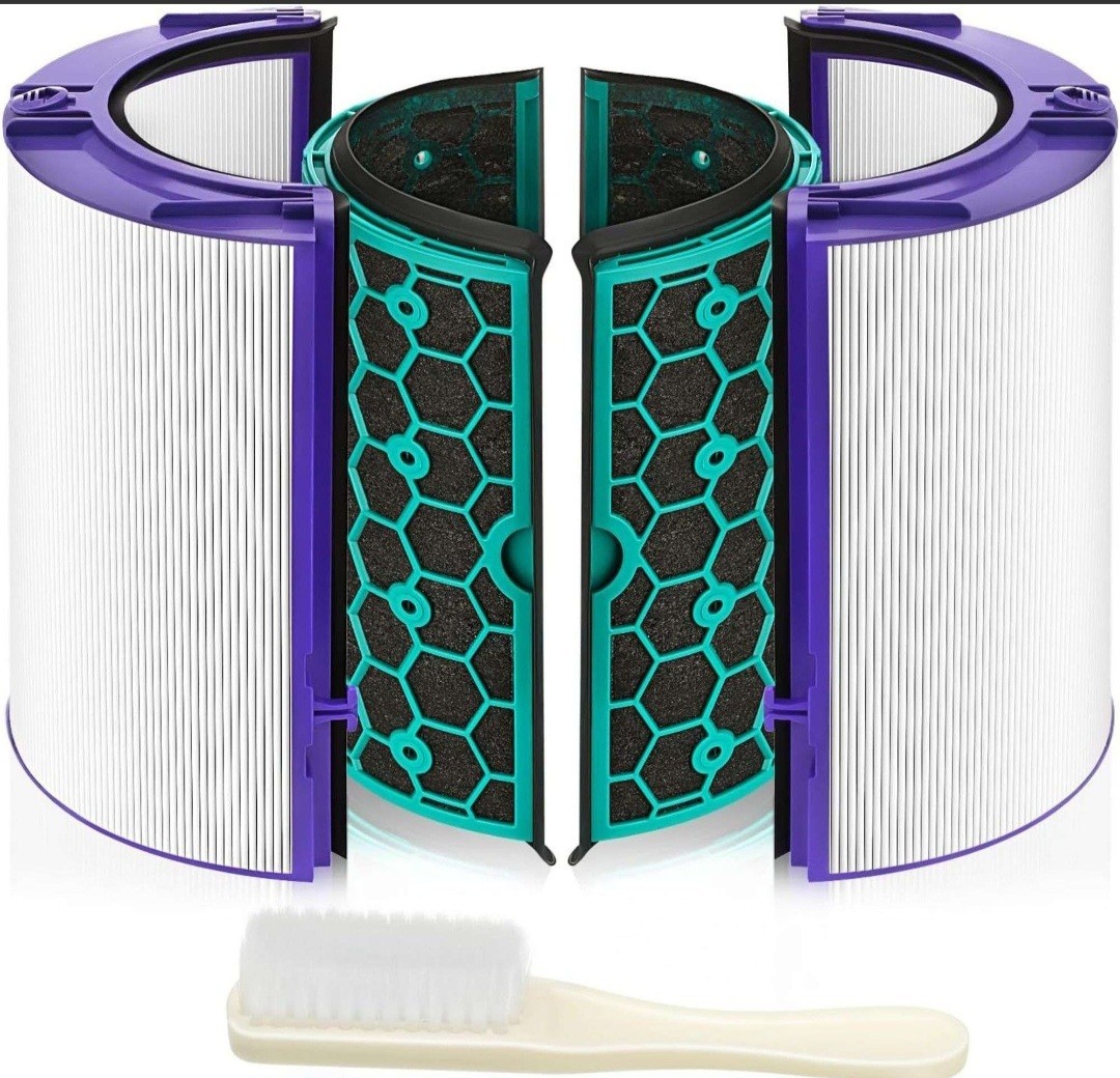 360° Pure Cool Fan HEPA Filter & Activated Carbon Filter for Dyson HP04 TP04 gallery
