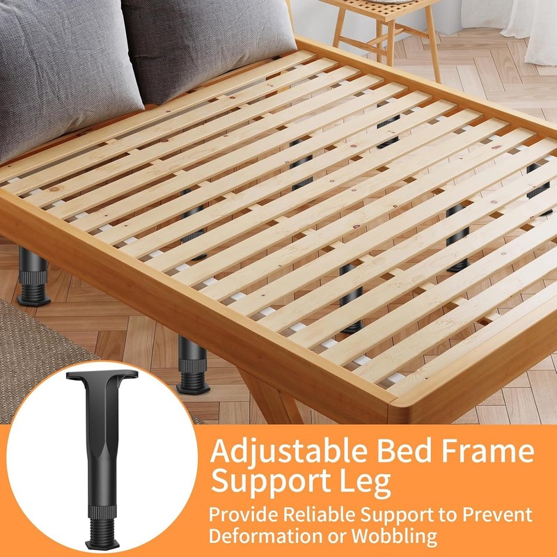 Adjustable Bed Leg Supports Adjustable Bed Leg for KingQueen Size Mattress Slat gallery