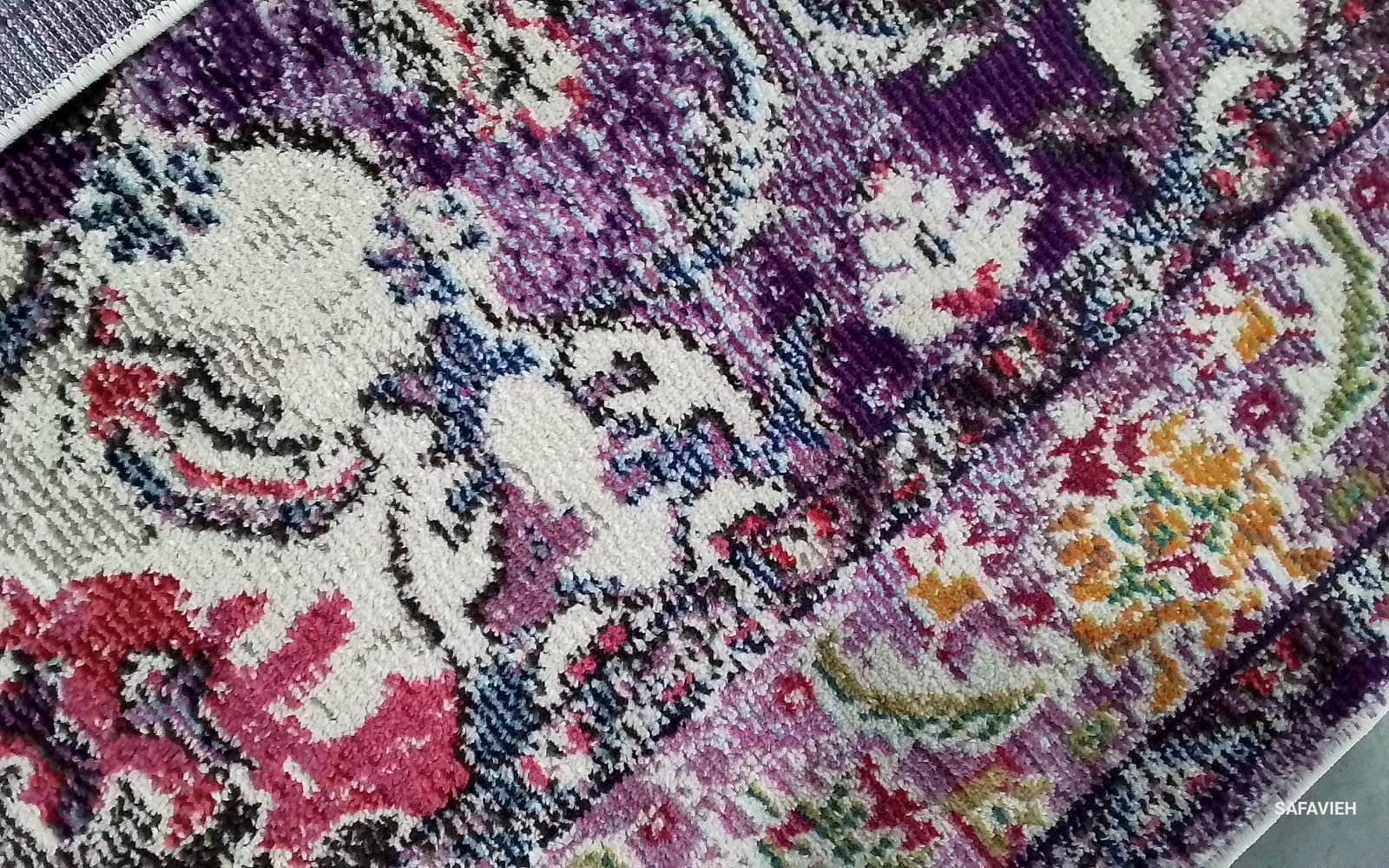 VIOLET / FUCHSIA 5'-1" x 7'-7" Back Stain Rug Reduced Price 1172801783 MNC243P-5 gallery