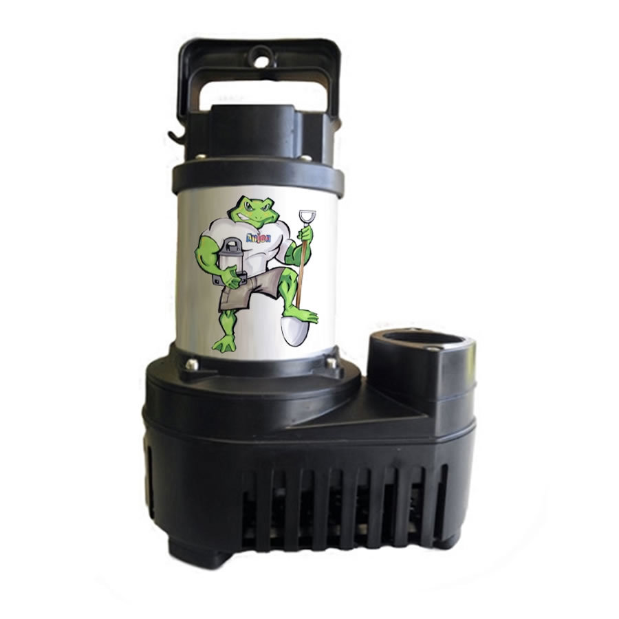 Pond Waterfall Pump 6500 GPH Energy Efficient Big Frog Eco Drive Anjon BFED6500 gallery