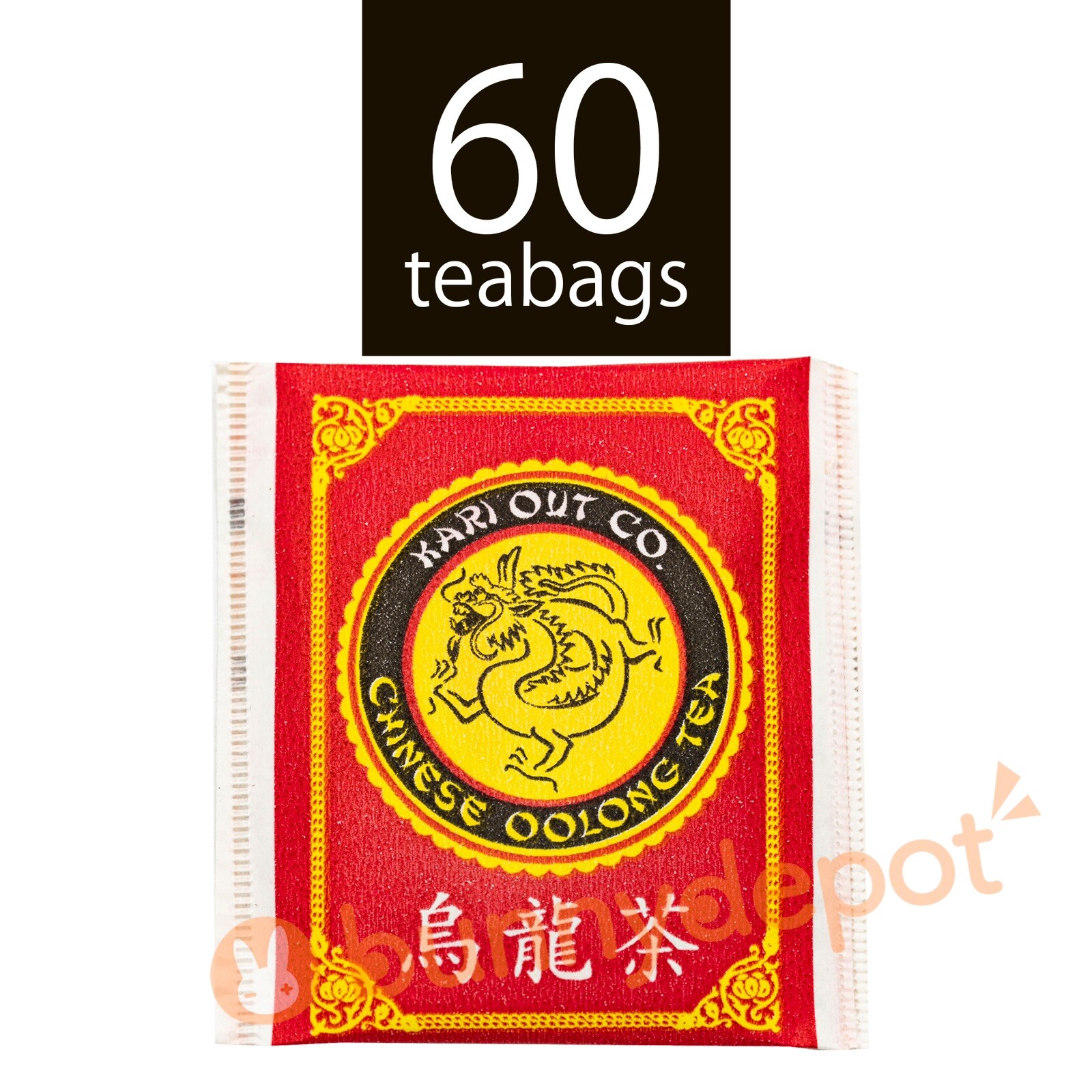 Kari Out Chinese Oolong Tea - 60 Teabags Red Packing / Bestseller in Chinatown gallery