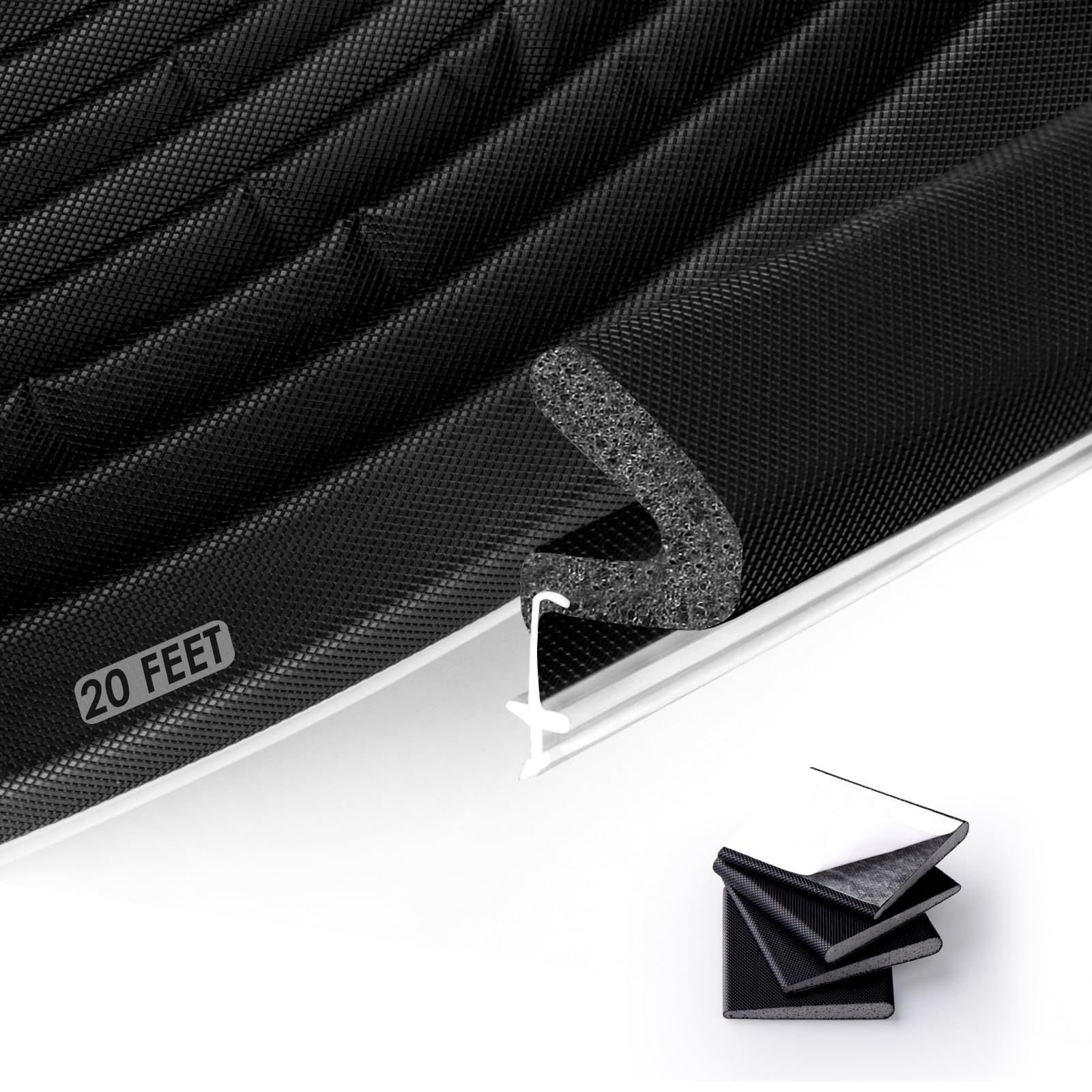 Kerf Weather Stripping Door Seal - Large Gap Exterior Door Weather Seal Strip gallery