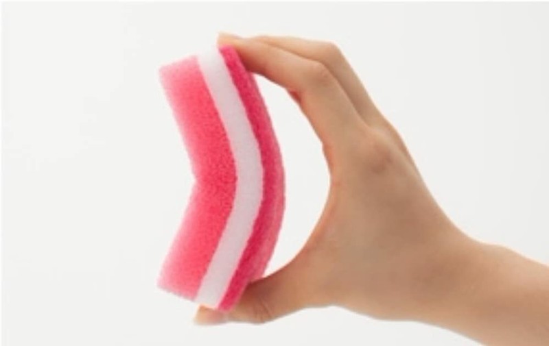 Duskin Sponge for Kitchen Antibacterial Type 3 Colors Pieces Oil Stain Resistant gallery