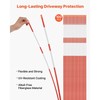 100Pcs Reflective Driveway Markers 5/16" Dia 72 in Snow Stakes Reflectors Orange gallery