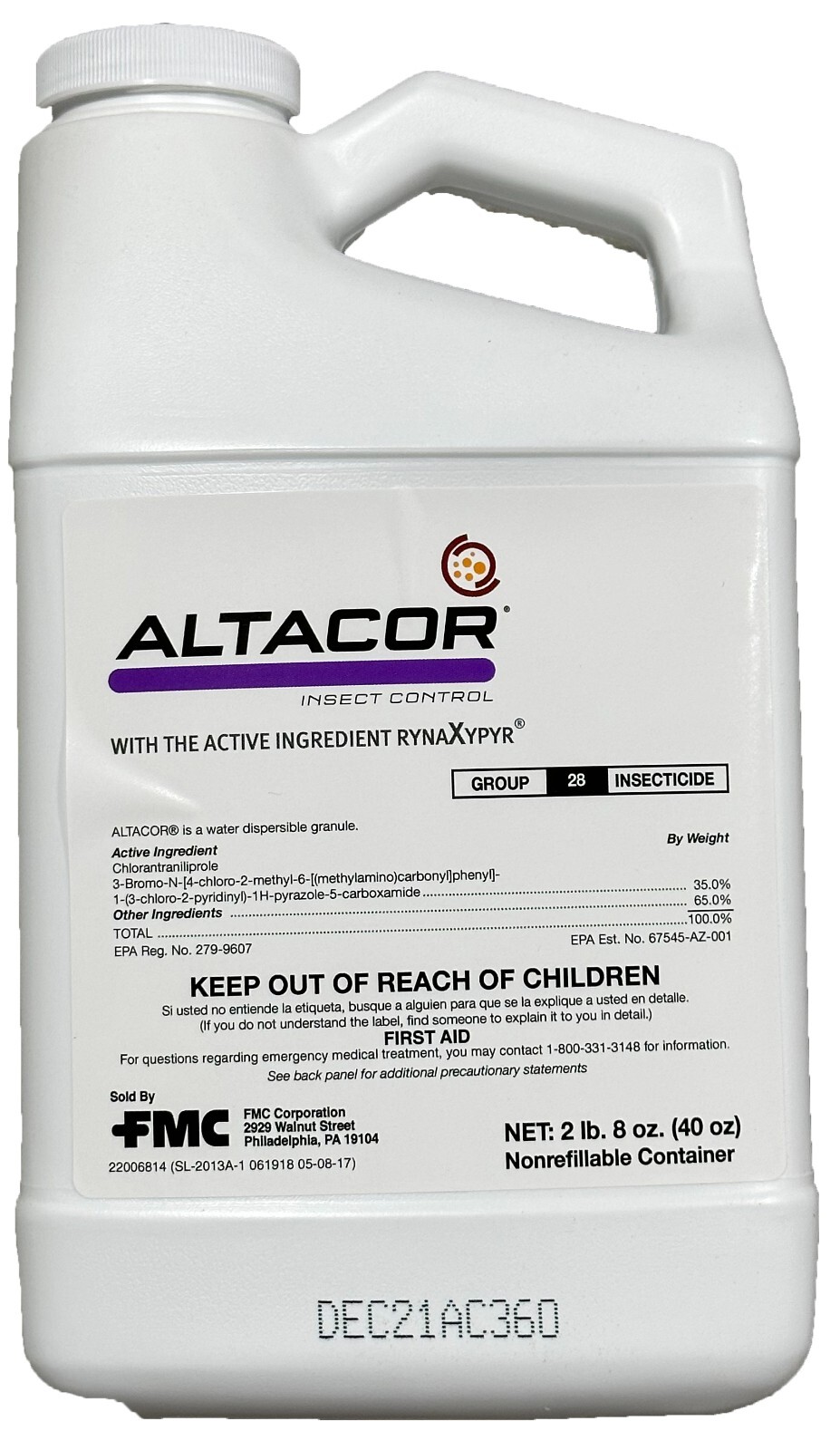 Altacor Insecticide - 40 Ounces gallery