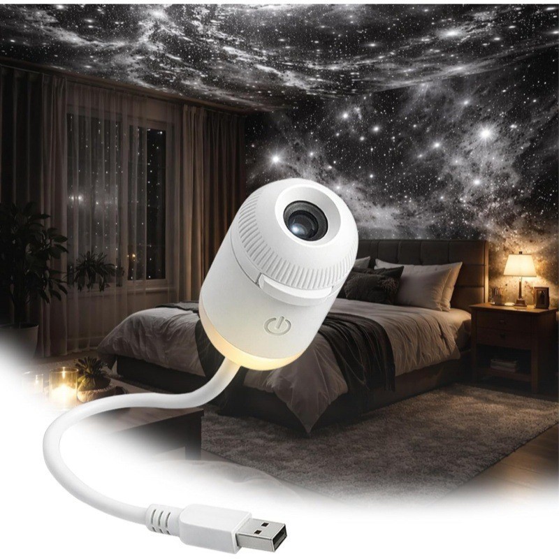 Projector Galaxy Starry Sky Night Light Aurora Star Party 12 Colors LED Lamp gallery