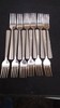 6 Heavy Dinner FORKS Stainless Steel 8" long by3/4 inch Wide Great Quality gallery