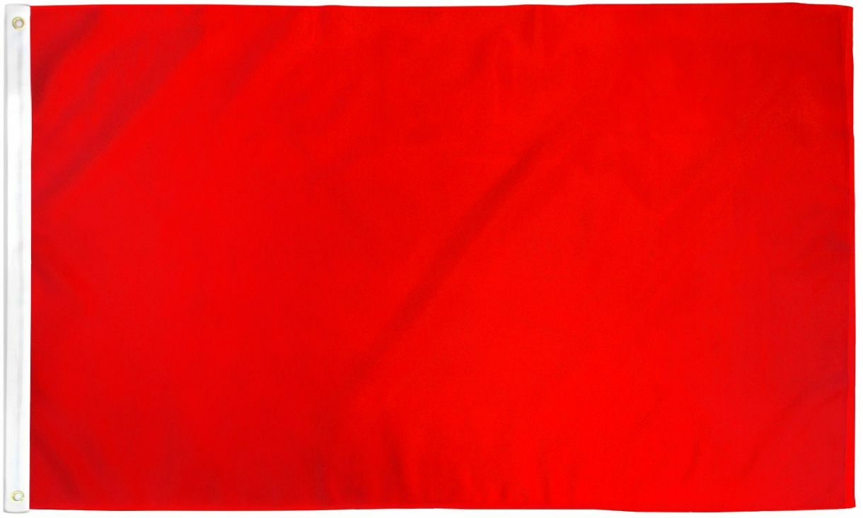 Solid Color Red Flag 2x3ft Blank Sublimation Flag Bright Red Flag Nylon 200D gallery