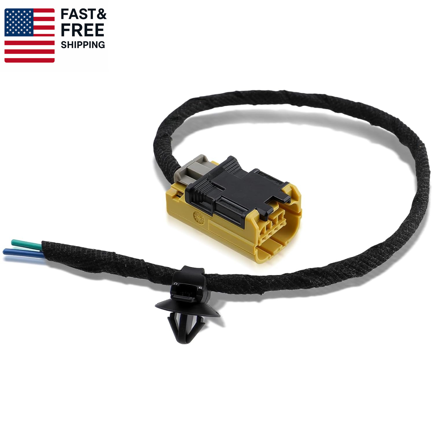 Front Impact Sensor Pigtail Connector Plug Wiring Harness Compatible with Hond gallery