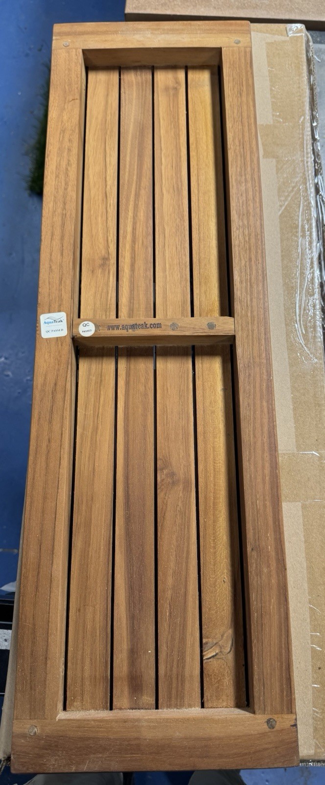 30” Teak Floating Shelf gallery