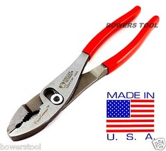 Wilde Tool 10” Inch Combination Slip Joint Pliers Flush Fastener MADE IN USA