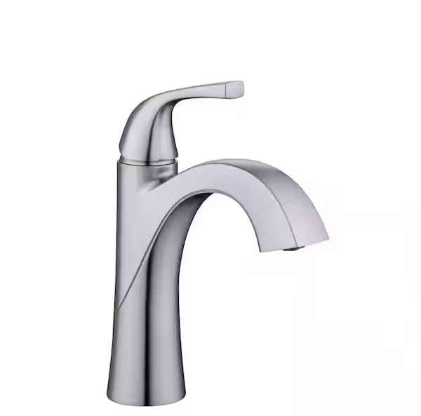 Glacier Bay Atterbury Single Hole Single-Handle Hi Arc Bathroom Brushed Nickle gallery
