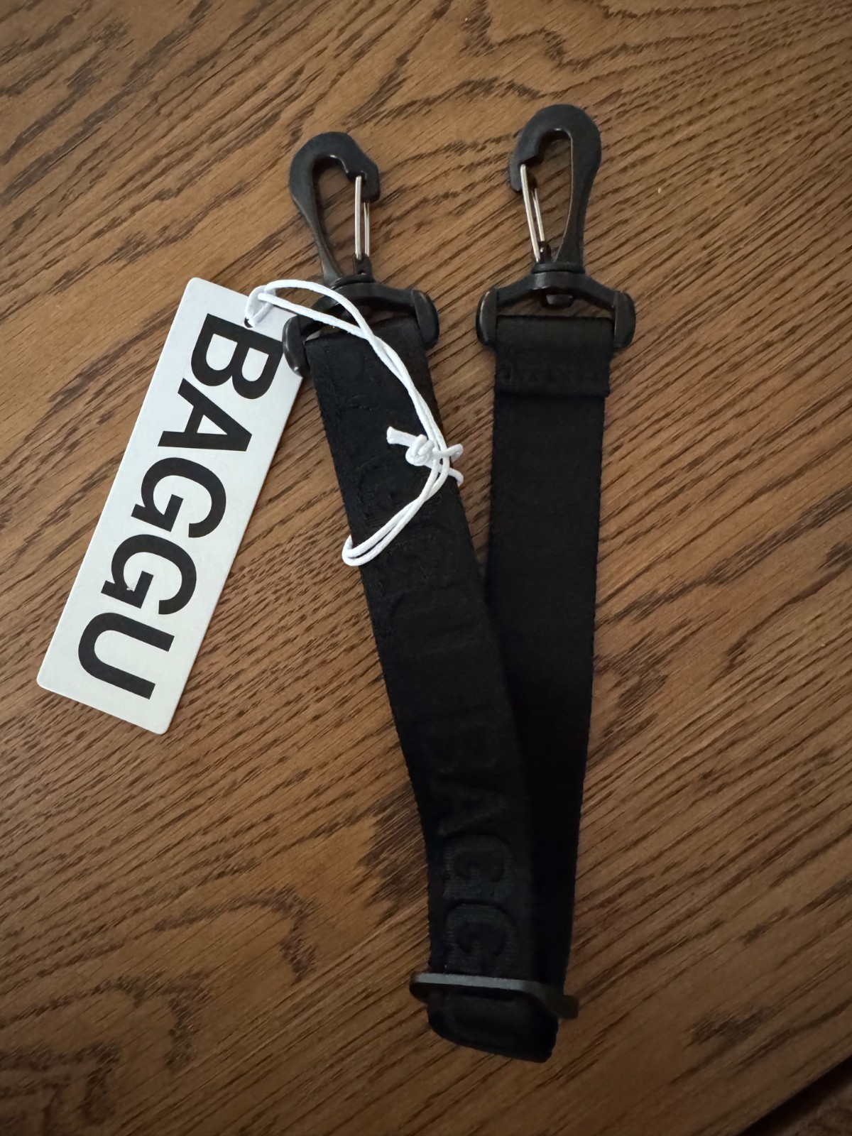 BAGGU Attachable Strap For Baggu Bag Japan Exclusive Black Adjust HTF Rare New gallery