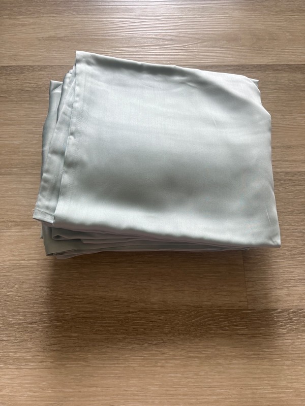 Tencel Queen Sheets Set 5pc Light Green Deep Fitted Luxuriously Soft gallery