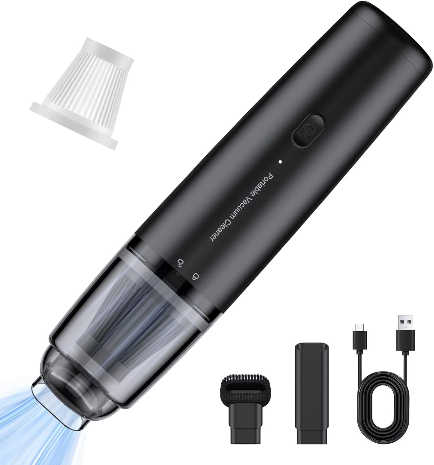 Car Handheld Vacuum Cordless 11000 PA Suction Power, Portable Mini Vacuum Cleane gallery