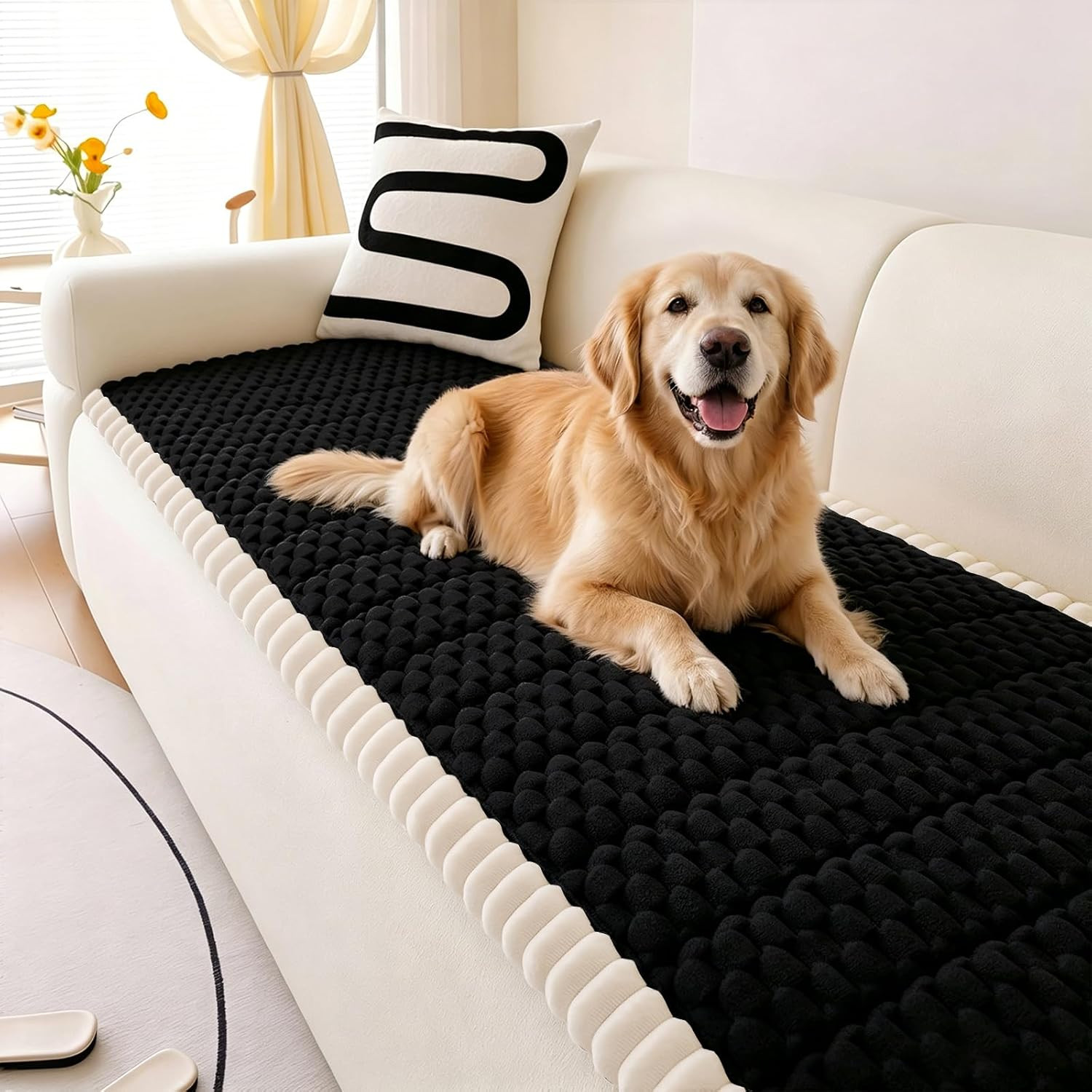 Non Slip Couch Cover for Dogs & Pets, Washable Sofa Seat Protector Pad, Durable gallery