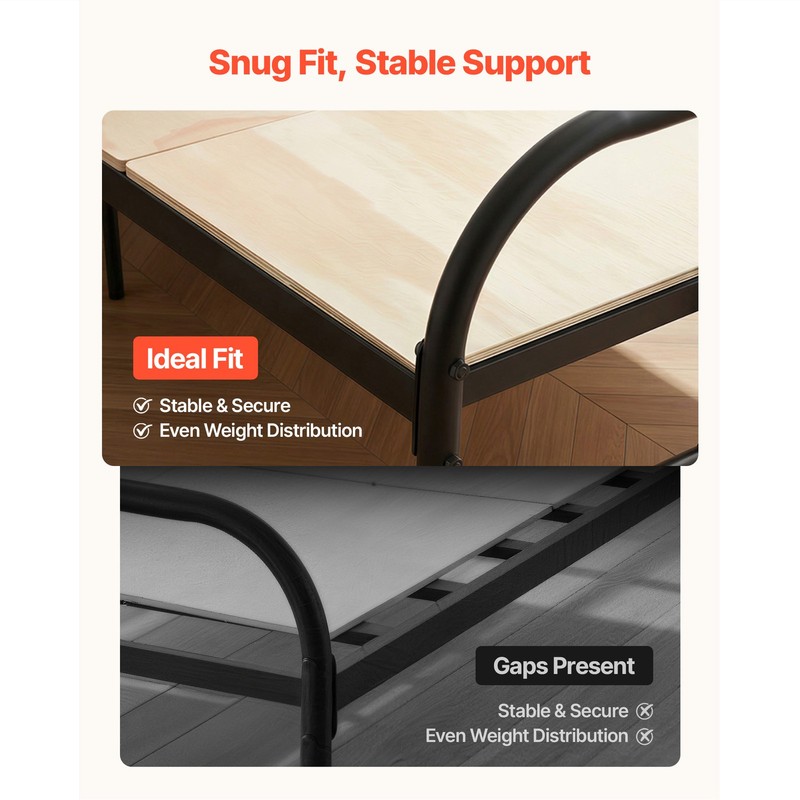 Uimoso Foldable Cal King Bed Support Board with Nylon Webbing gallery