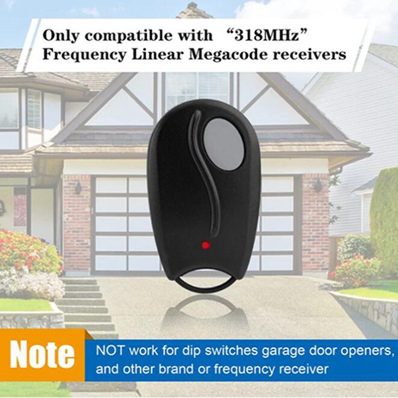 For Linear Pro Access Megacode 1-Channel Key Ring Transmitter ACP00879 ACT-31B gallery