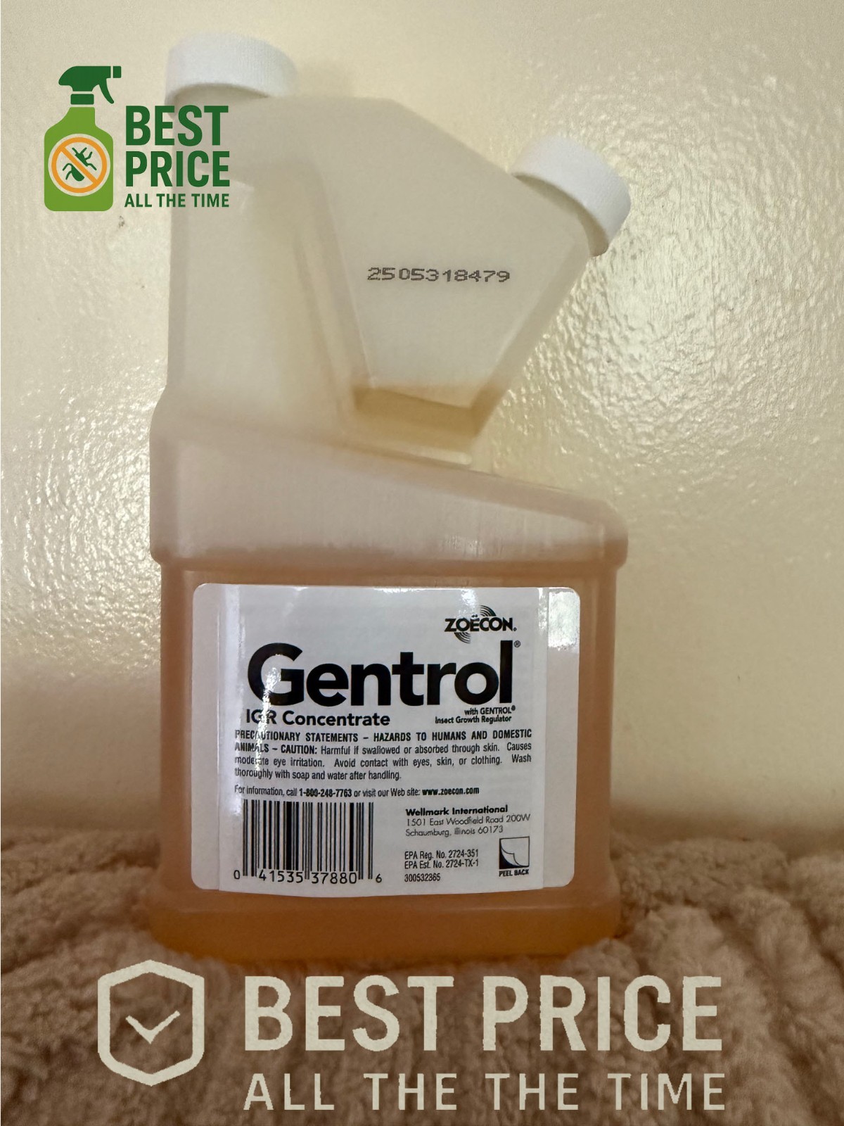 Zoecon GENTROL IGR Insect Growth Regulator Bedbug Cock Roach Fruit Flies 16oz gallery