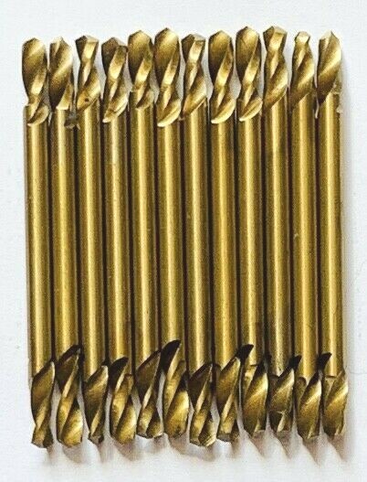 12pc 1/8" Double End Titanium Bits- HSS gallery
