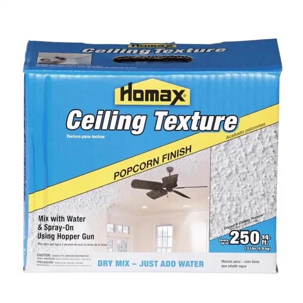 Homax 13 lb. Dry Mix Popcorn Ceiling Texture, Great for repairs, remodels gallery