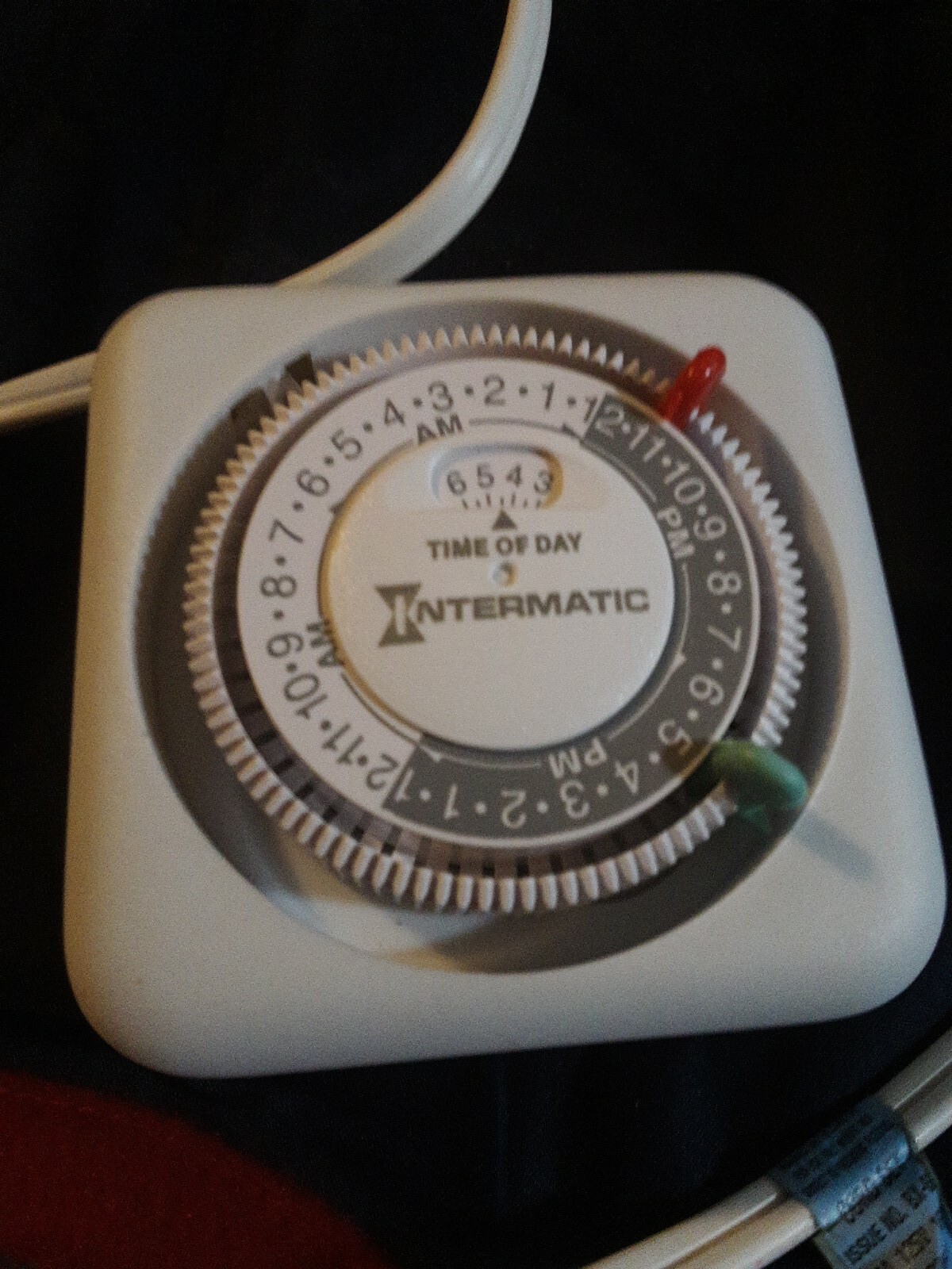 Time Of Day Intermatic Scale. Model # TN111. Timer for indoor use only B35 gallery