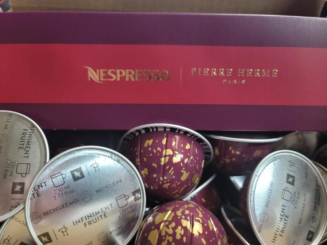 Nespresso Vertuo Infiniment Fruite Raspberry Fruity 100 PODS 7.77 OZ BULK/LOOSE gallery
