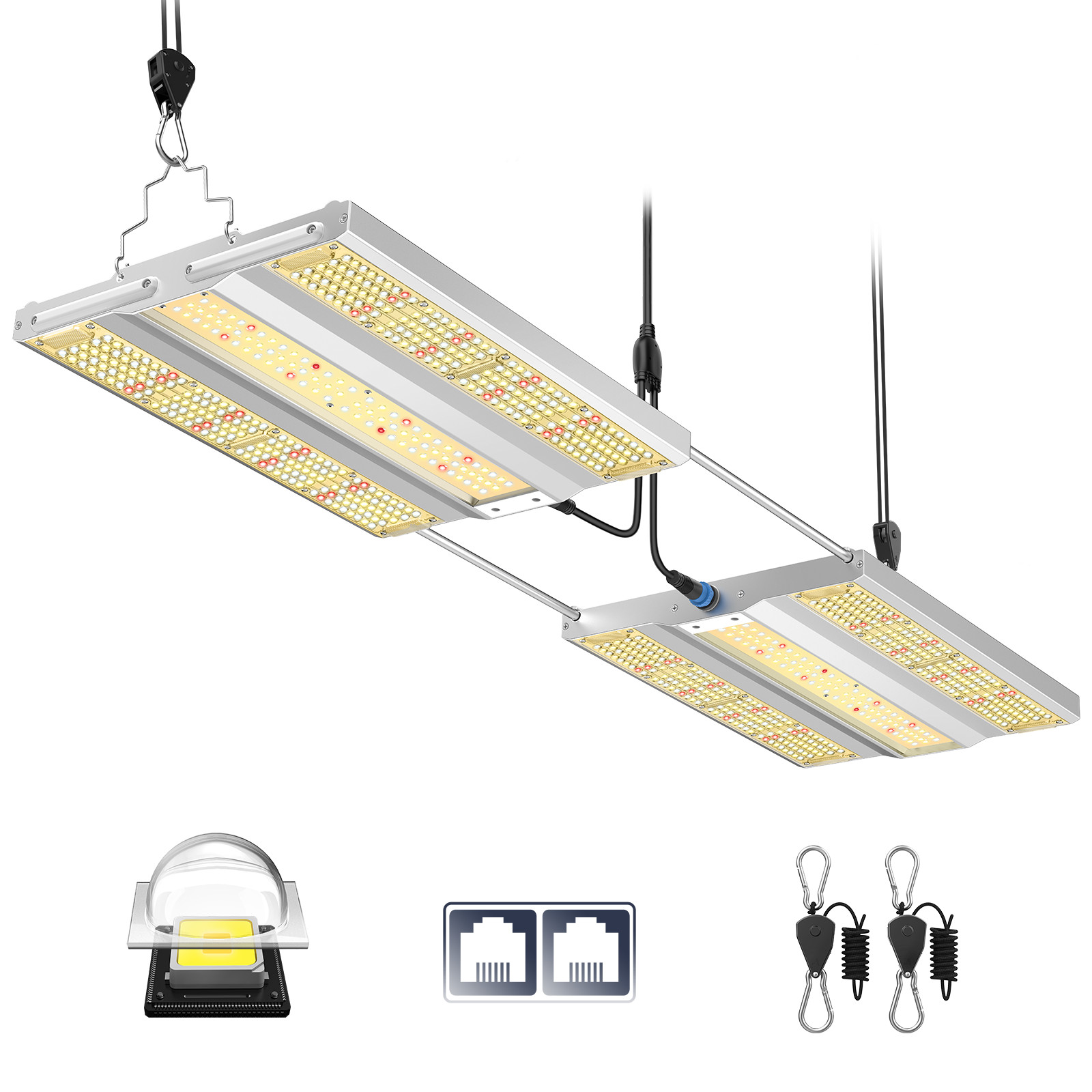 VIPARSPECTRA XS3000 Pro LED Grow Light Full Spectrum Indoor Plants Veg Flower IR gallery