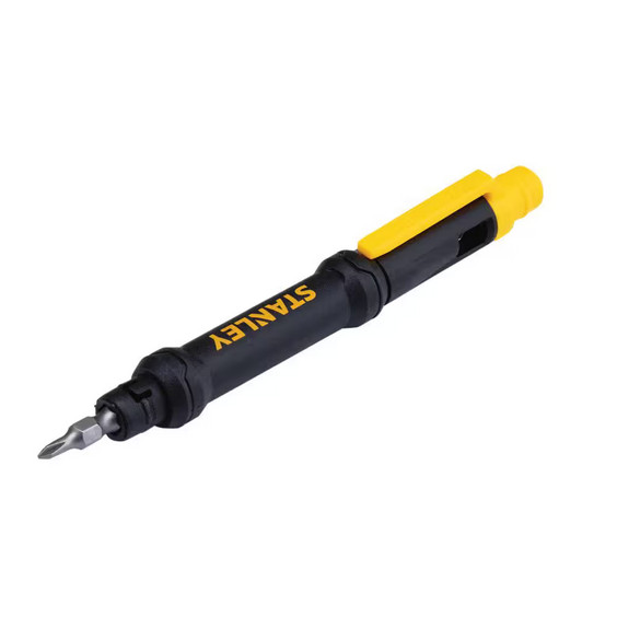 4-Way Pen Combination Screwdriver – Compact Pocket Tool w/ 2 Bits gallery