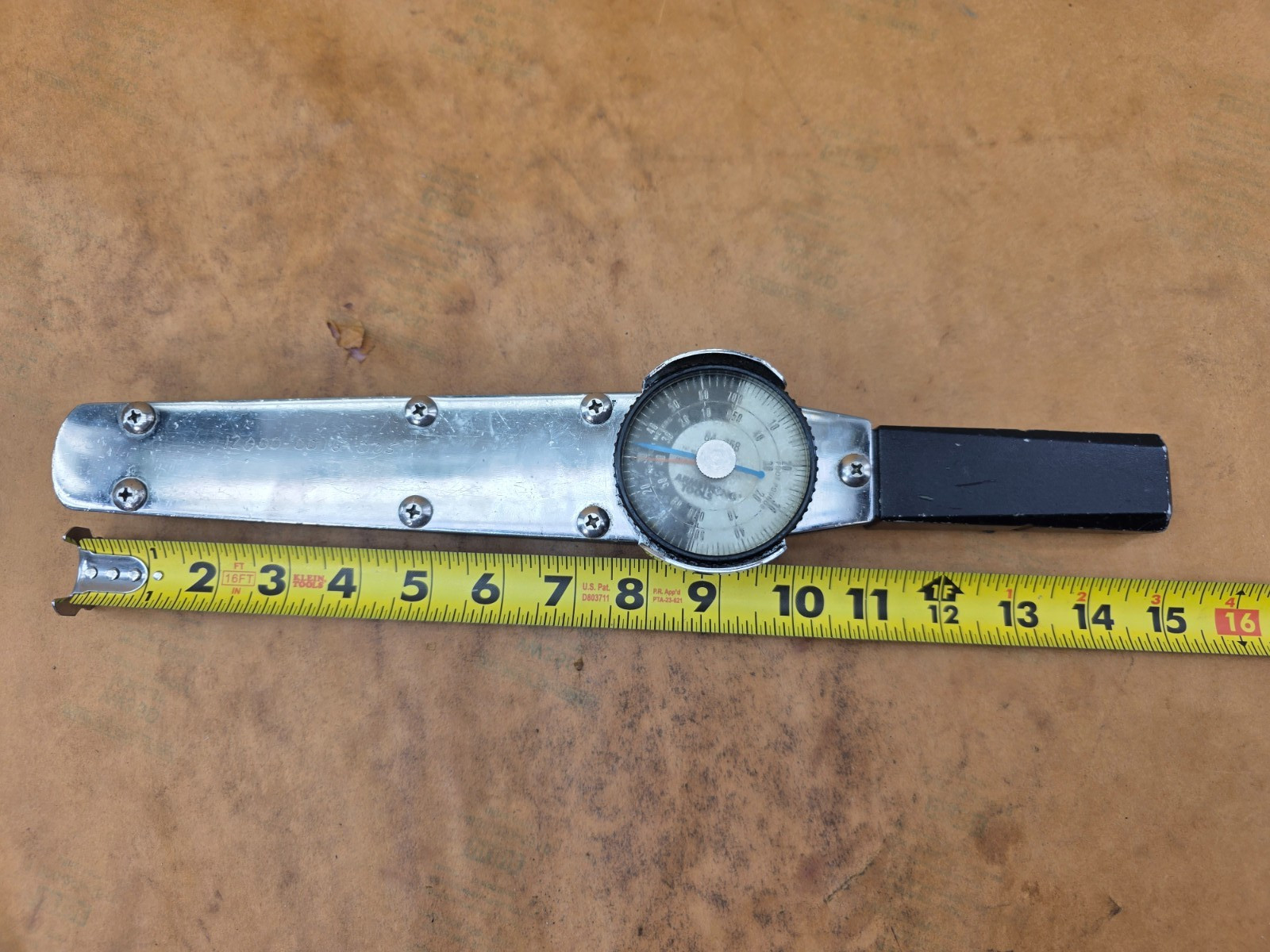 Armstrong 64-358 3/8" Drive Dial Type Torque Wrench 0-50 Ft-Lb / 0-70 gallery