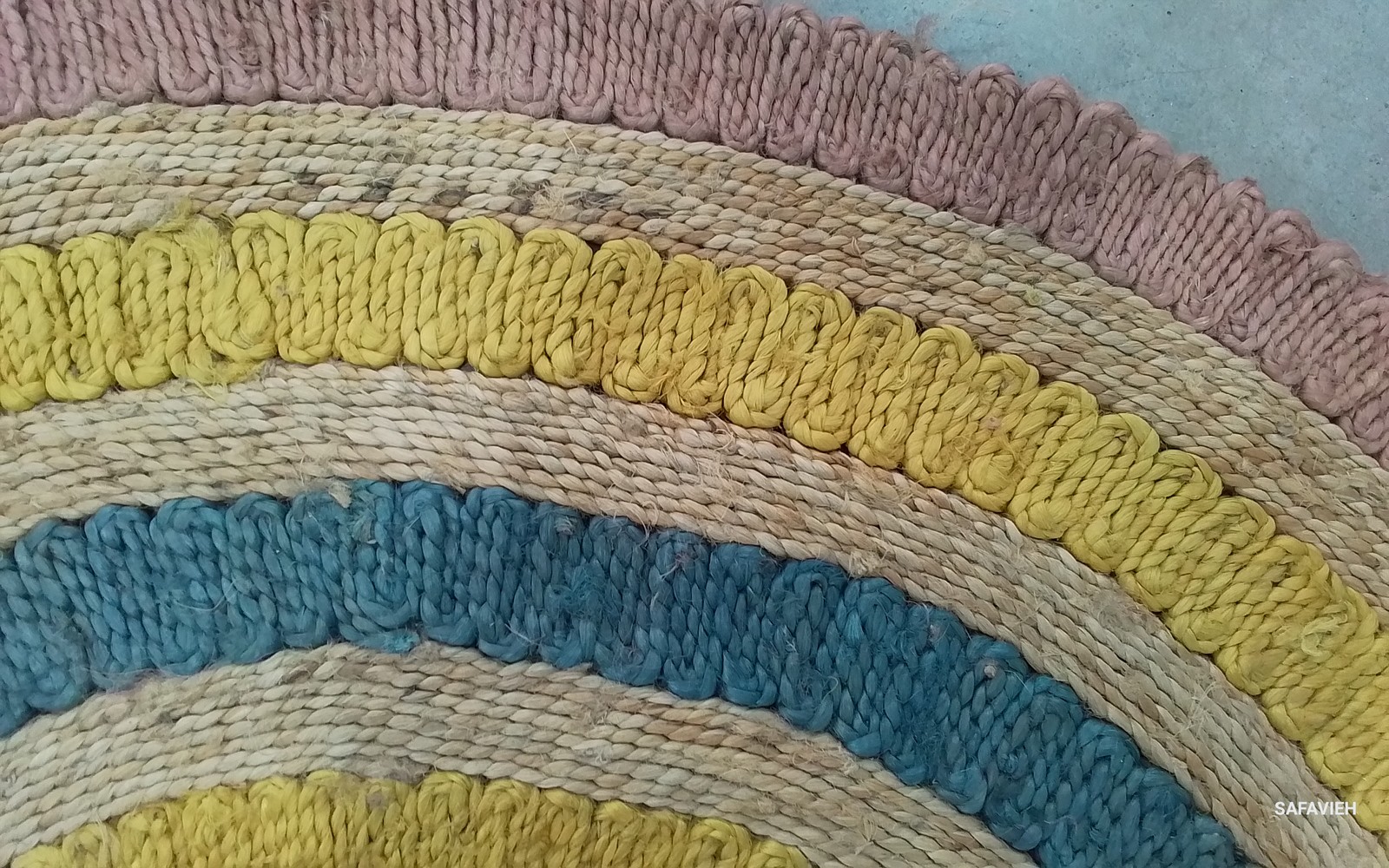 LAVNDR MULTI 5'-0" x 5'-0" Broken Thread Rug, Reduced Price 1172794041 NF201A-5R gallery