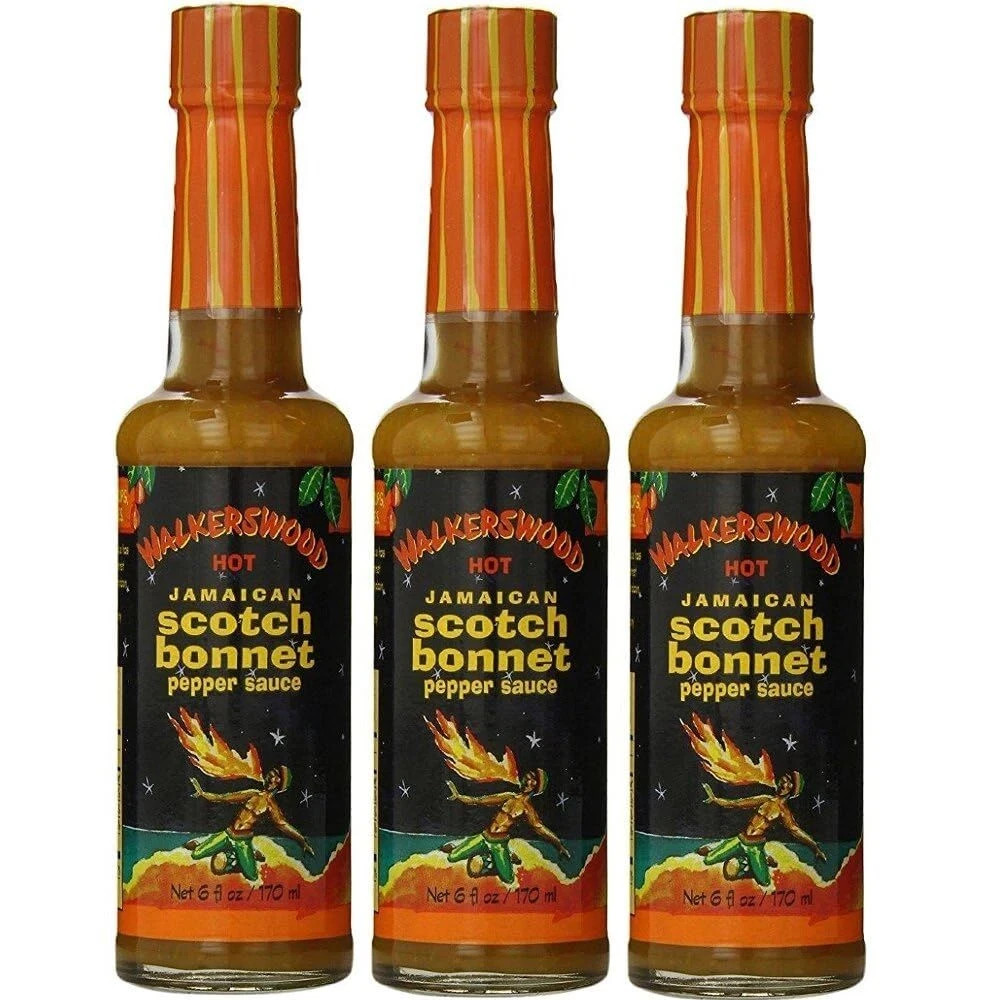 Scotch Bonnet Hot Sauce 5-Ounce Bottles Pack of 3 gallery