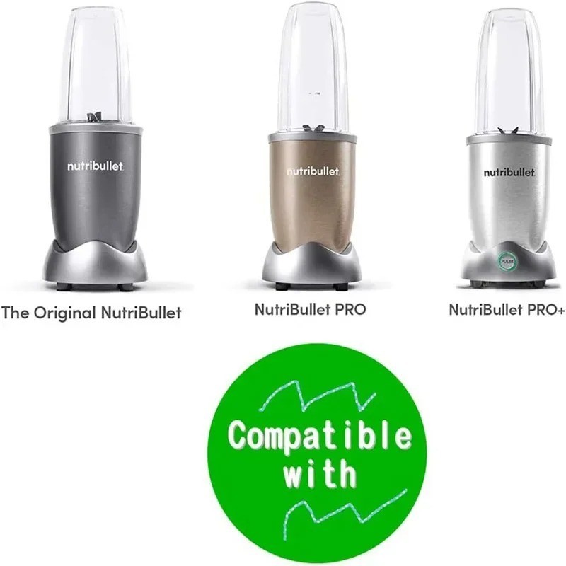 32oz Replacement Cup Compatible with NutriBullet 600W 900W Blender Mug - USA gallery