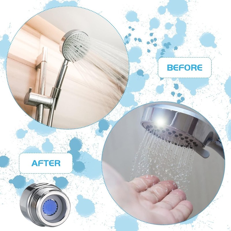 1 Set Shower Flow Reducer Limiter Set 1/2 Inch Flow Restrictor Control Valve ... gallery