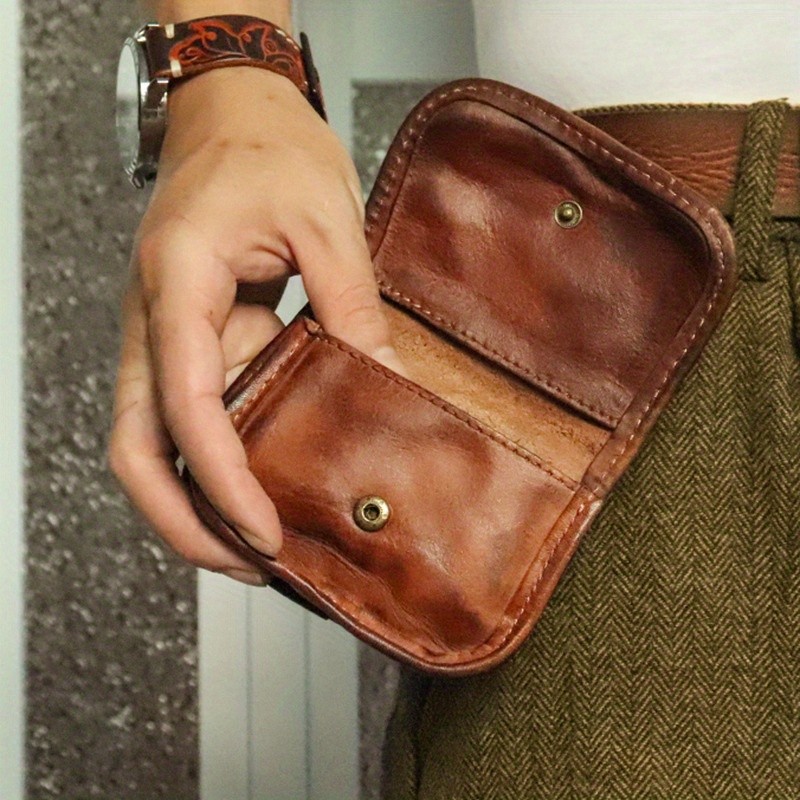 Upgraded Easy to Use Viking Style Genuine Leather Multi-compartment Kilt Sporran gallery