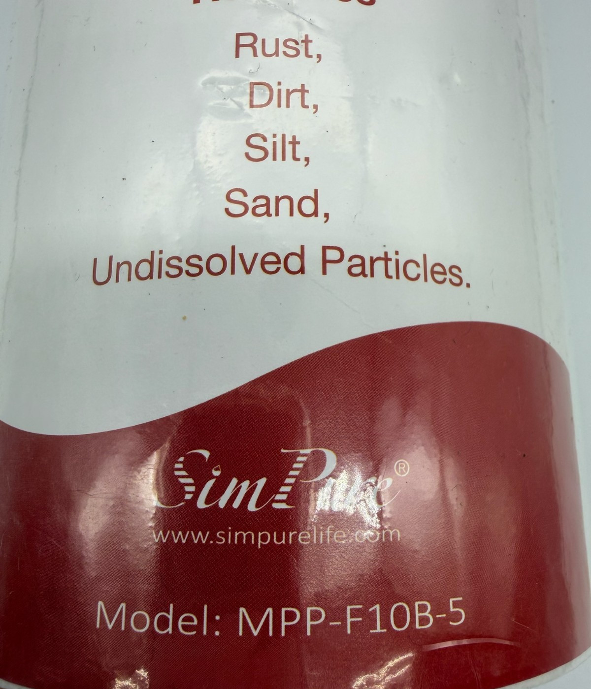 SimPure MPP Melt Blown Sediment Water Filter 5 Micron 10 x 4.5 Model MPP-F10B-5 gallery